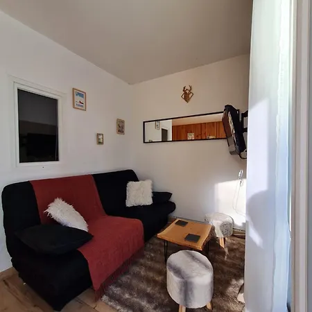 Appartement Cosy 1 Chambre, Renove Avec Terrasse Exposee Sud Font-Romeu-Odeillo-Via Exterior photo