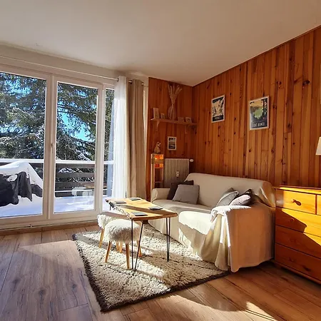 Appartement Cosy 1 Chambre, Renove Avec Terrasse Exposee Sud Font-Romeu-Odeillo-Via Exterior photo